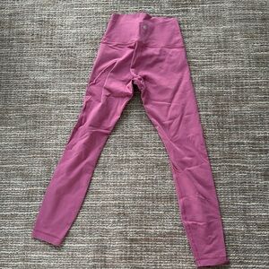 Pink allign Lululemon leggings